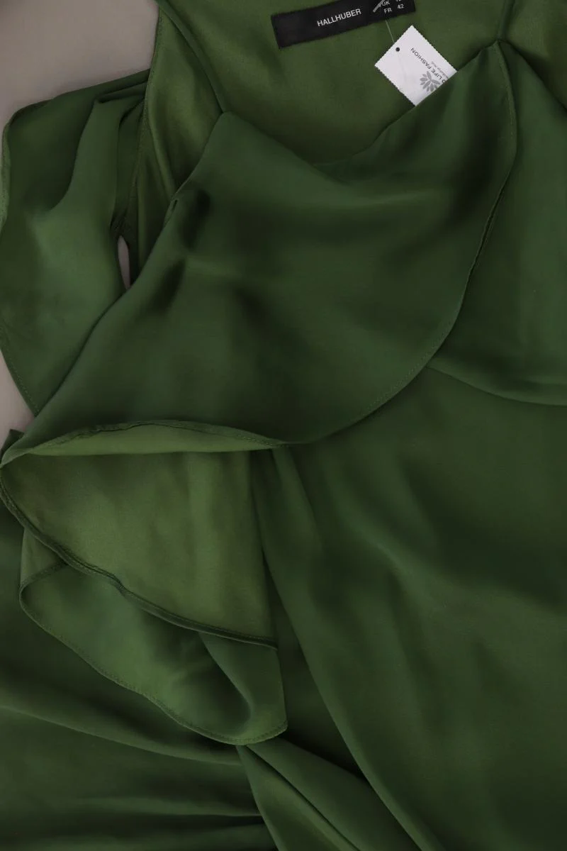 Hallhuber Trägerkleid Gr. 40 neuwertig grün aus Polyester - Image 4