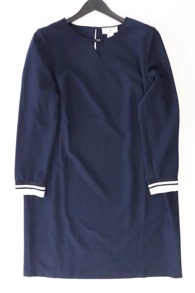 rick cardona Etuikleid Gr. 46 Langarm blau aus Polyester