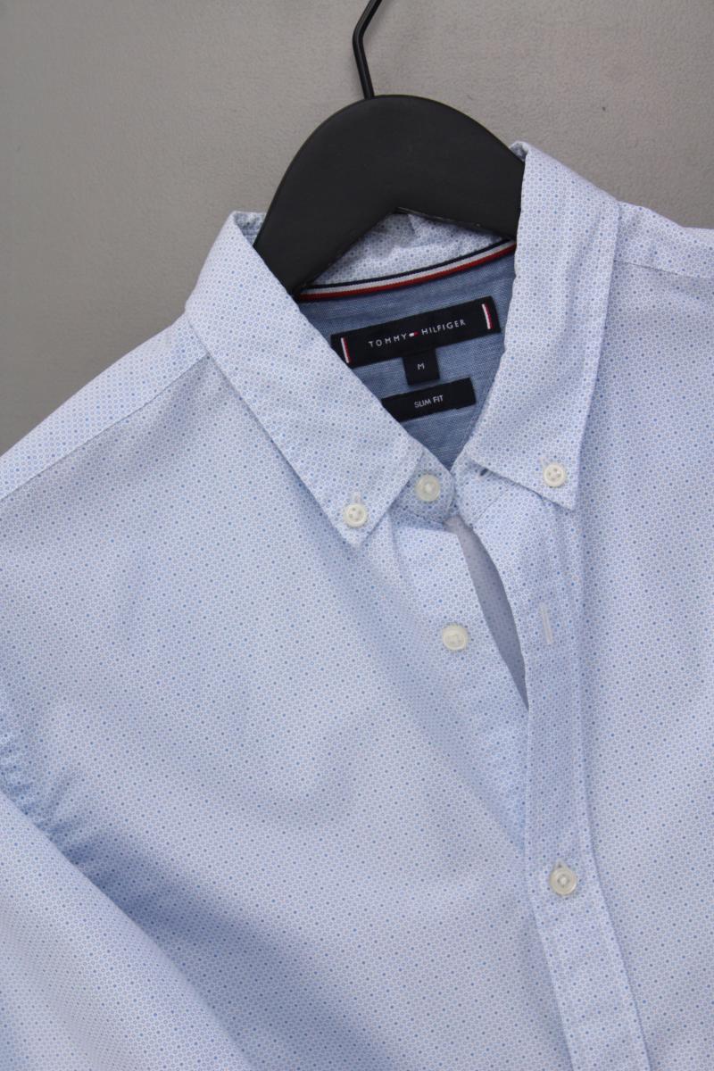 Tommy Hilfiger Langarmhemd für Herren Gr. M neuwertig blau aus Baumwolle - Image 2