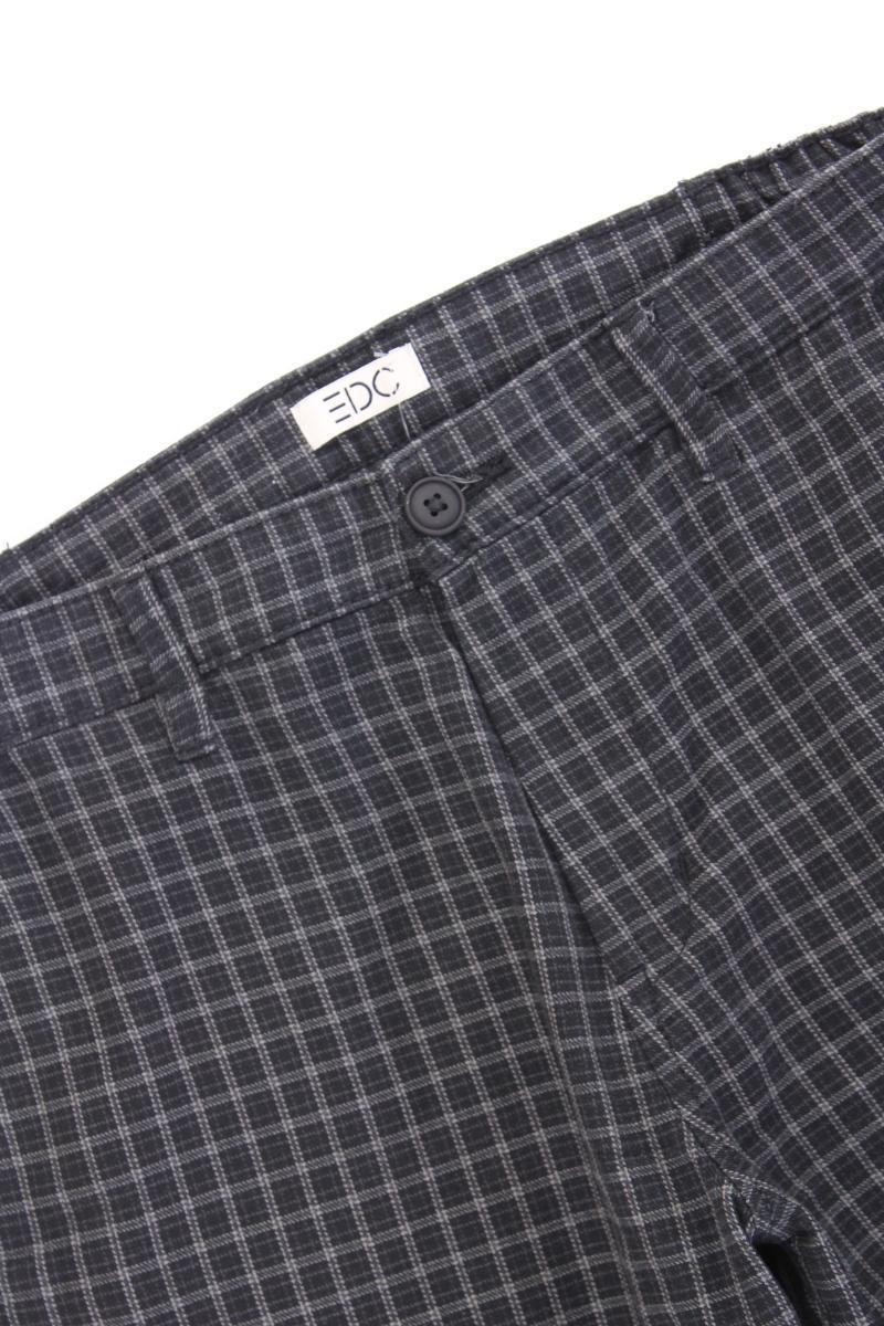edc by Esprit Stoffhose für Herren Gr. W33/L32 kariert grau aus Polyester - Image 2