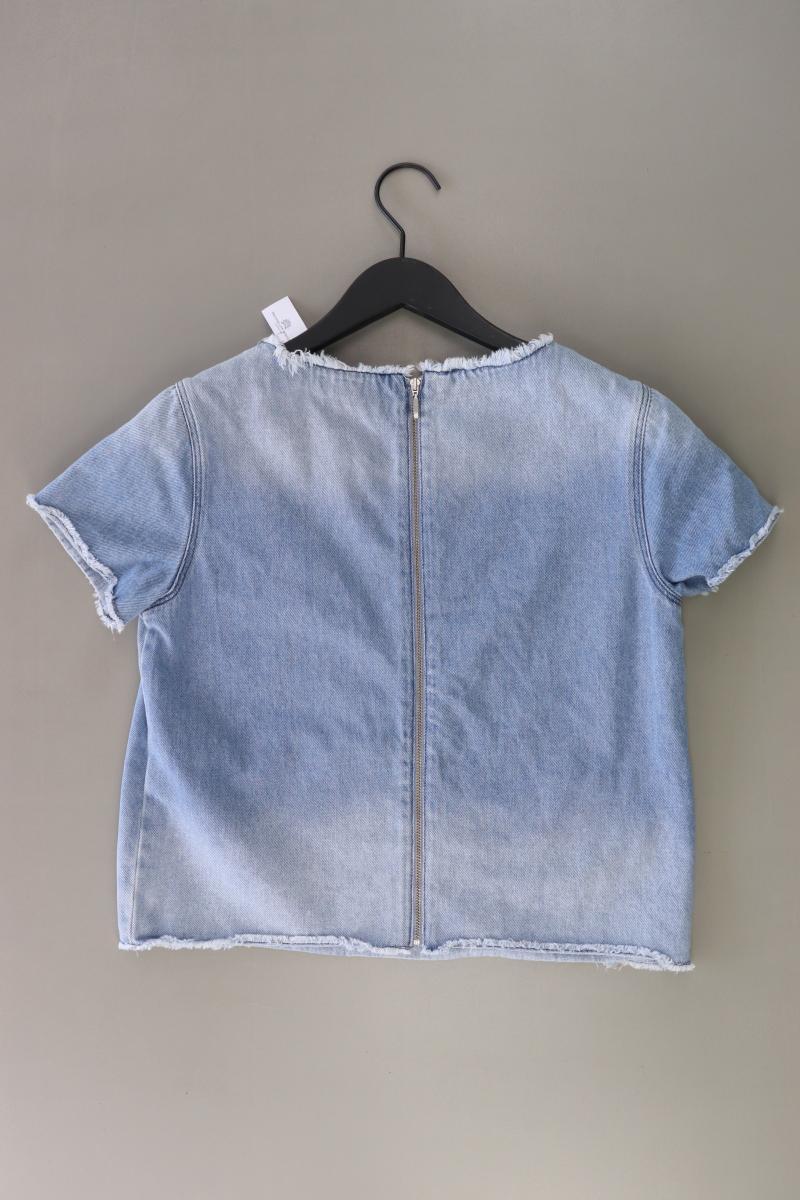 Mavi Jeansbluse Gr. S Kurzarm blau aus Baumwolle - Image 2