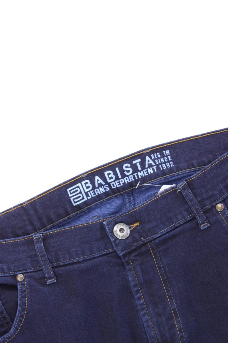 Babista Straight Jeans für Herren Gr. 54 blau aus Baumwolle - Image 2