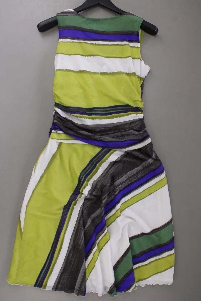 Apanage Stretchkleid Gr. 40 gestreift Ärmellos grün aus Nylon - Image 4