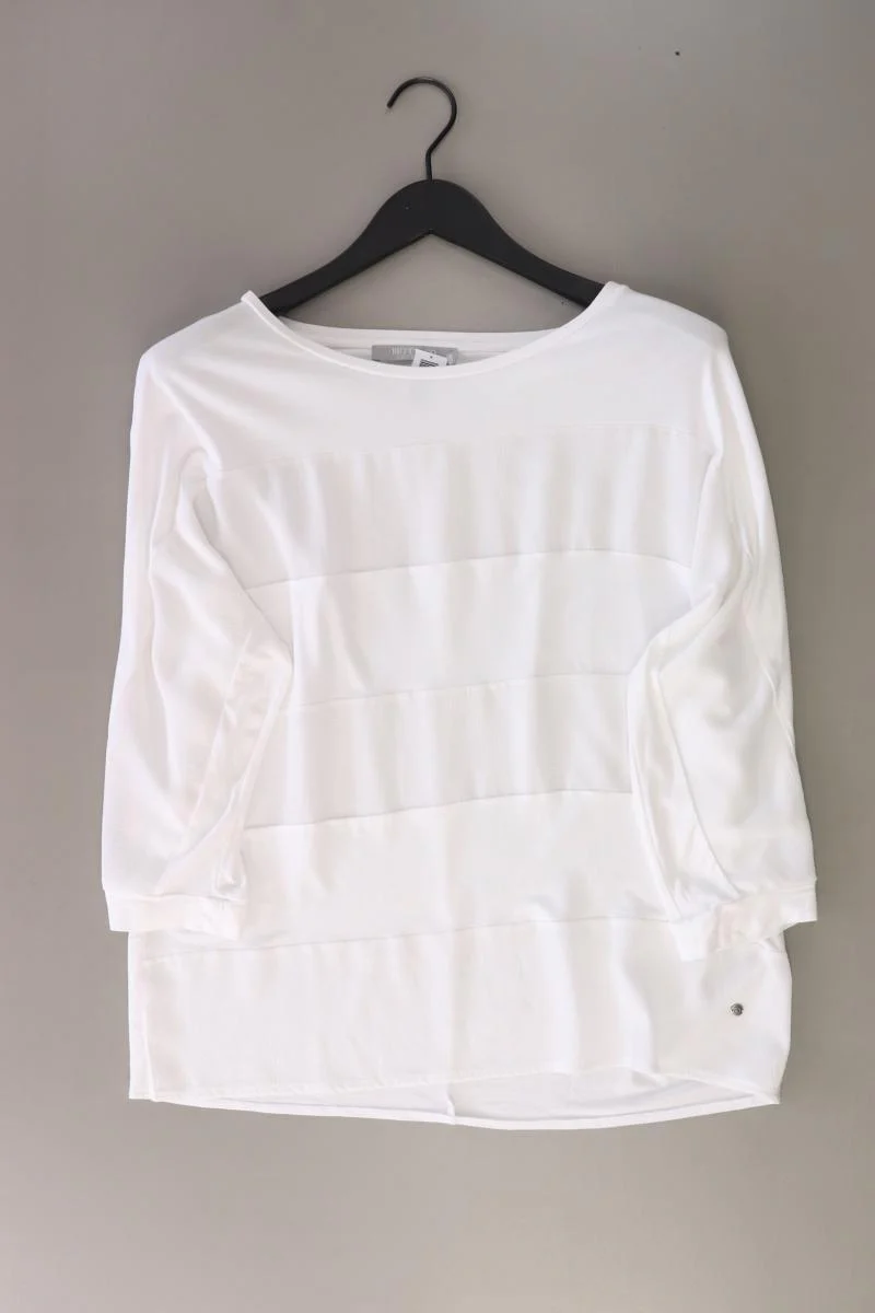 Betty & Co. Oversize-Shirt Gr. M 3/4 Ärmel weiß
