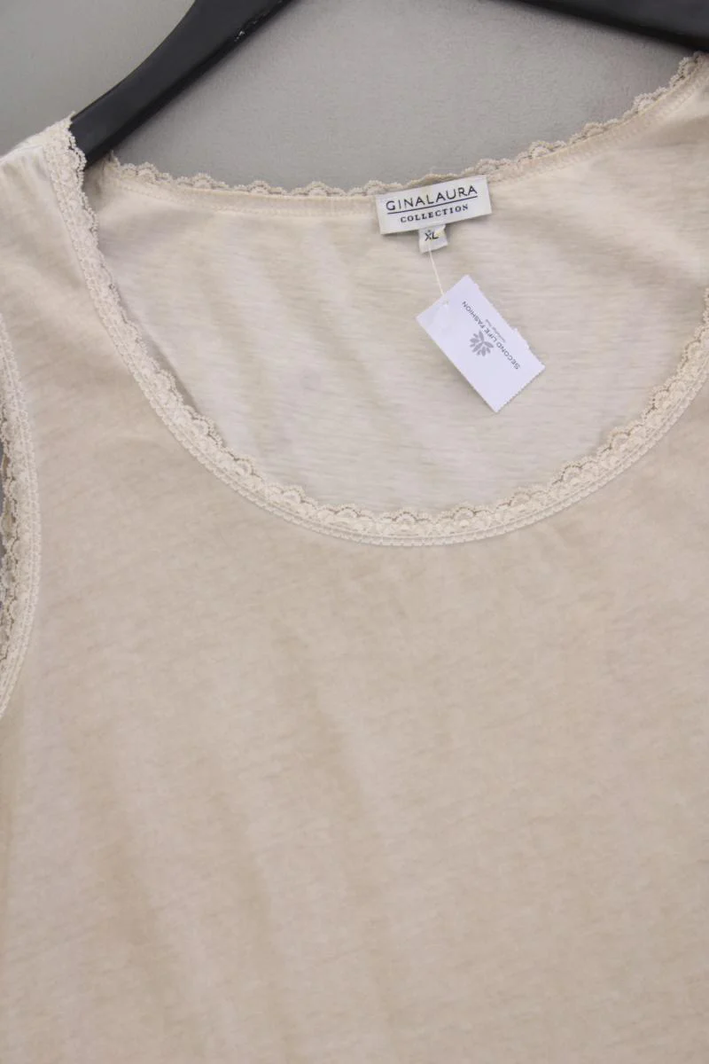 Gina Laura Trägertop Gr. XL creme - Image 2