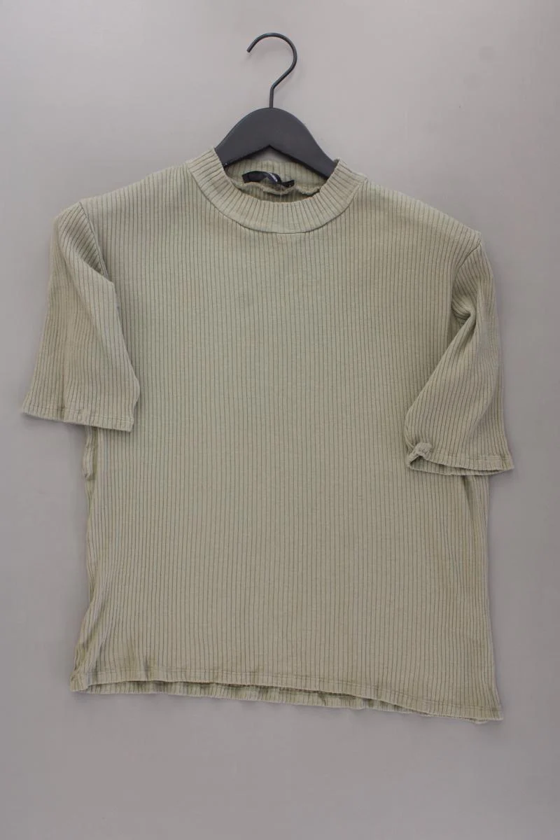 Hallhuber T-Shirt Gr. L Kurzarm olivgrün