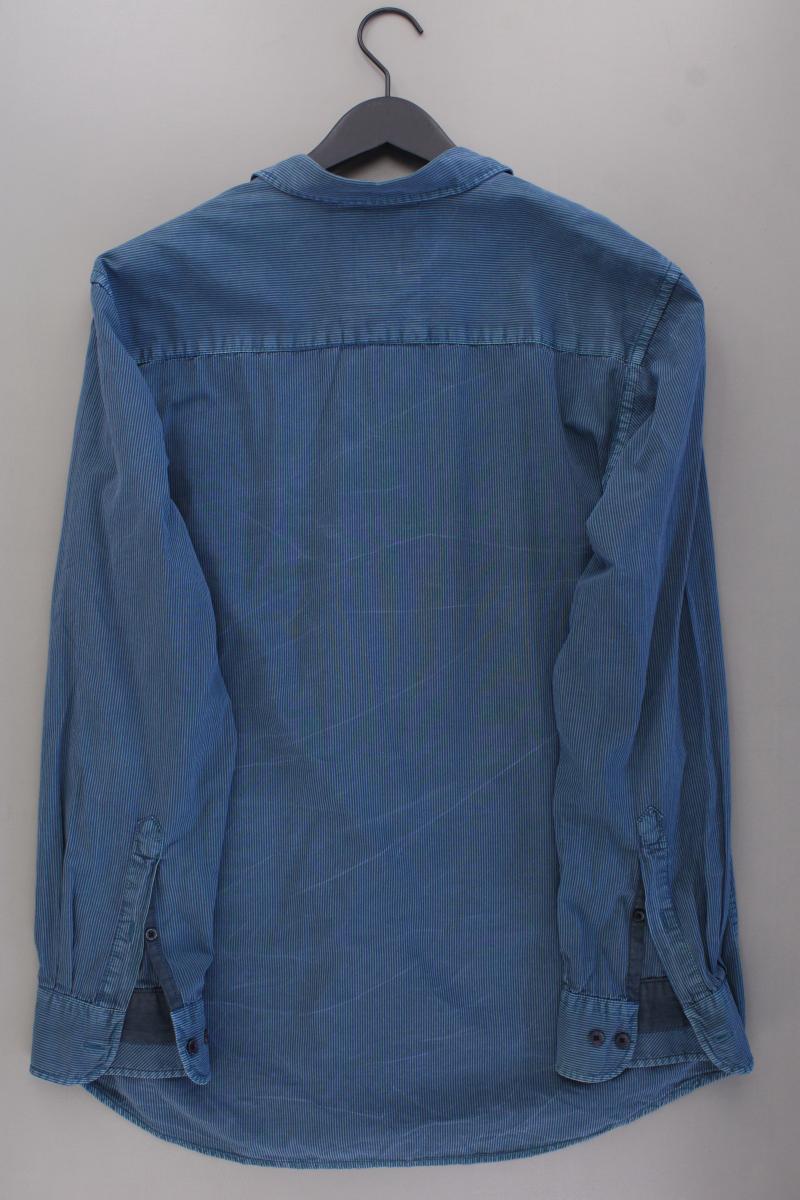 Engbers Langarmhemd für Herren Gr. XL gestreift blau - Image 4