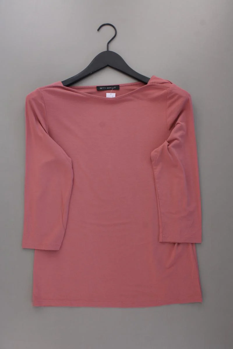 Betty Barclay Classic Shirt Gr. 38 3/4 Ärmel rosa aus Viskose