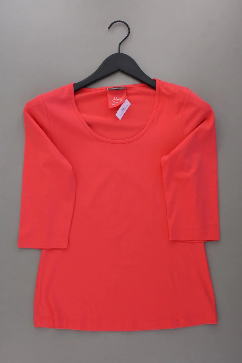 Street One Shirt Korallrot Gr. 38 neuwertig 3/4 Ärmel aus Baumwolle