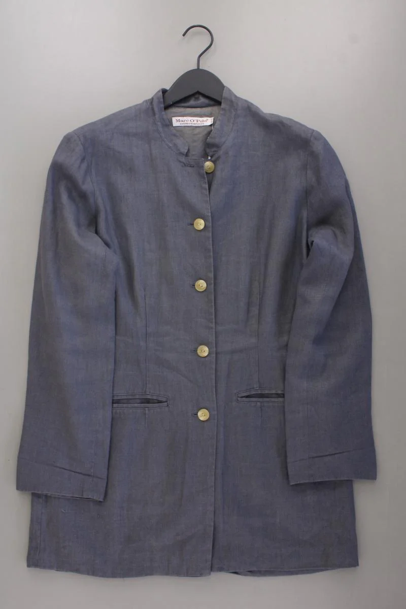 Marc O'Polo Vintage Leinenmantel Gr. 36 grau