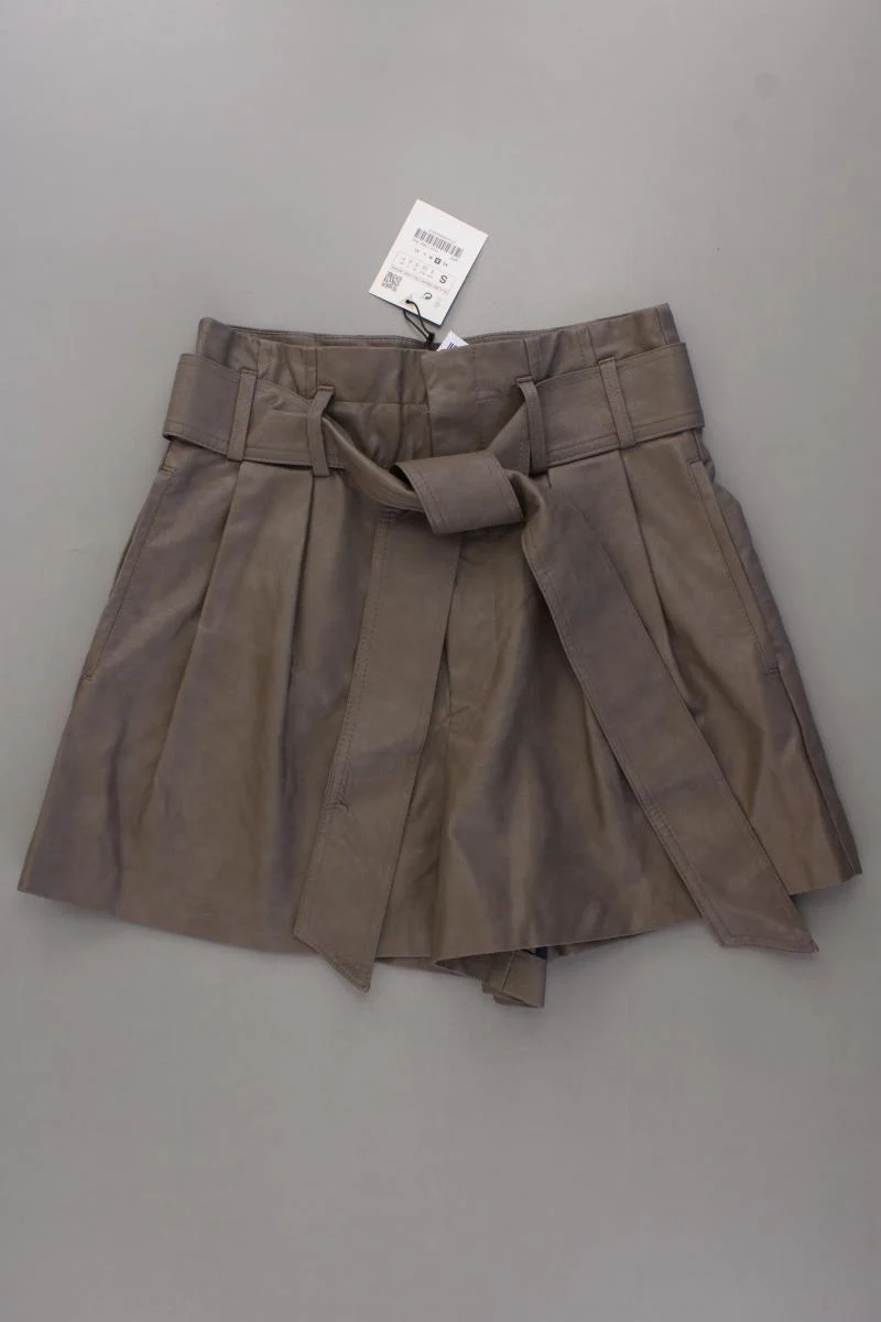 Zara Hotpants Gr. S neu mit Etikett braun aus Polyurethan