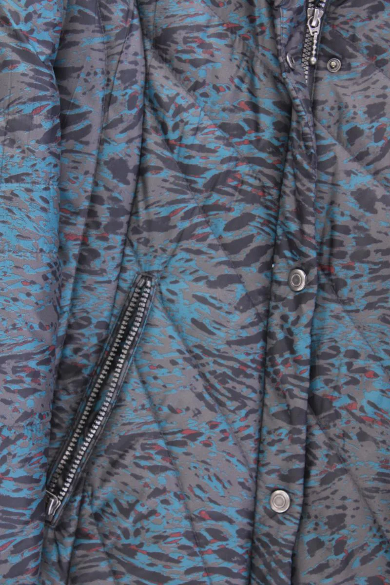 GINA S Kapuzenjacke Gr. 38 blau aus Polyester - Image 3