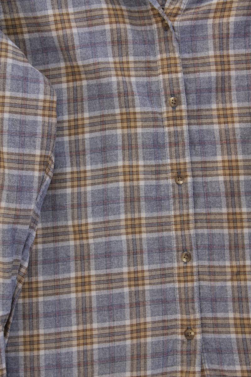 Uniqlo Karobluse Gr. S kariert Langarm grau aus Baumwolle - Image 3