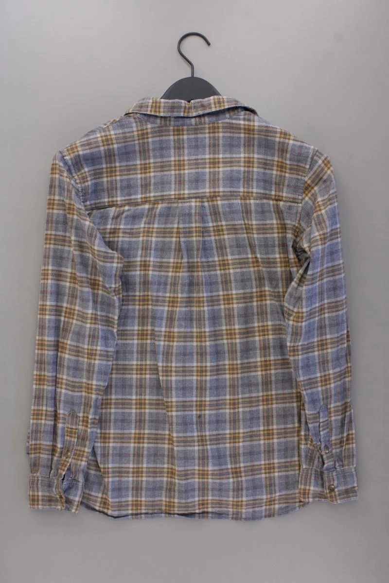 Uniqlo Karobluse Gr. S kariert Langarm grau aus Baumwolle - Image 4