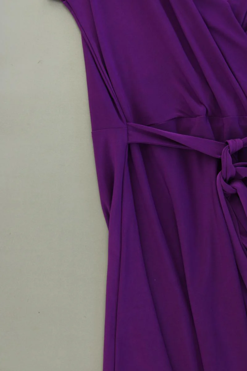 Annagramma Mallorca Kleid Gr. M Kurzarm lila aus Polyester - Image 3