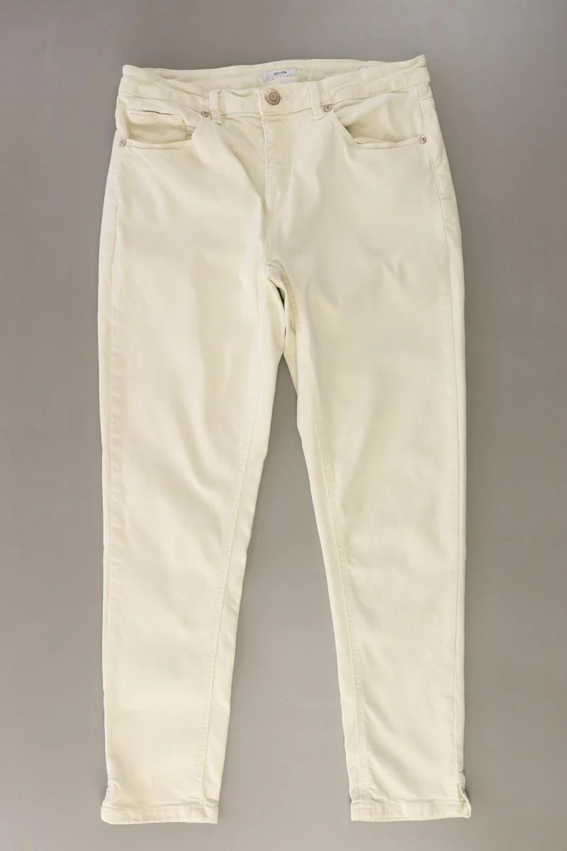 Opus Five-Pocket-Hose Gr. 40 gelb aus Baumwolle