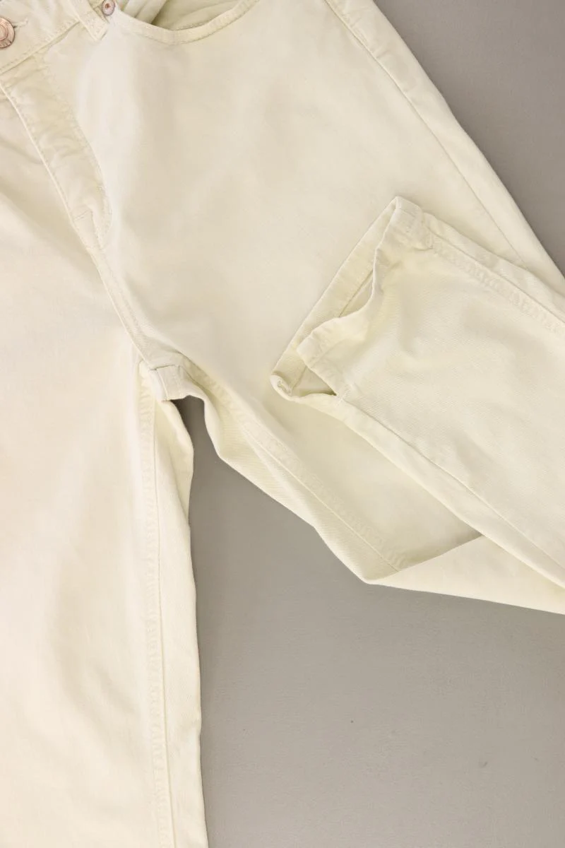 Opus Five-Pocket-Hose Gr. 40 gelb aus Baumwolle - Image 3
