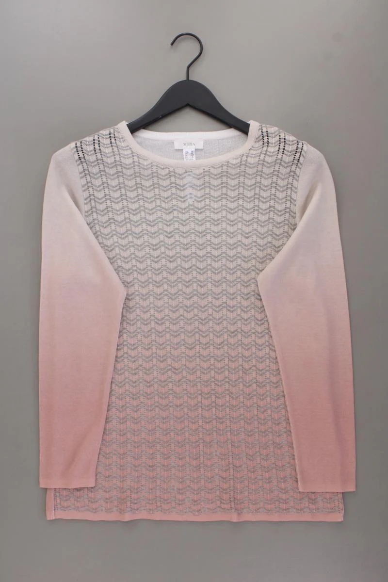 Mona Feinstrickpullover Gr. 40 neuwertig rosa aus Polyester
