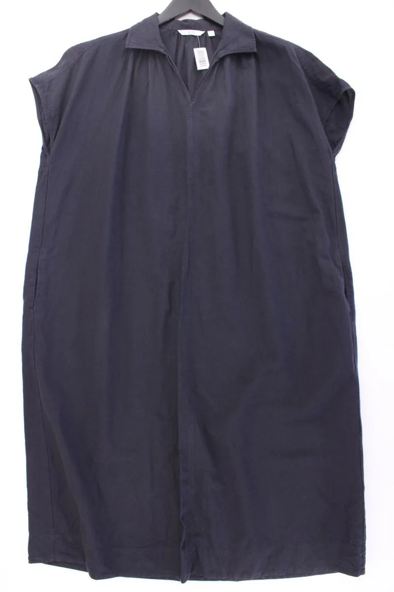 Uniqlo Kurzarmkleid Gr. M grau aus Viskose