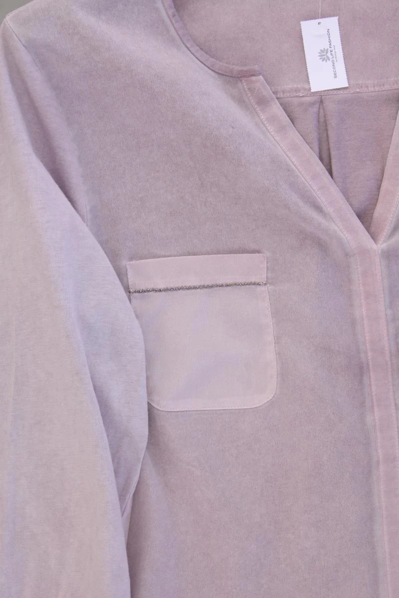 Brax Classic Bluse Gr. 42 3/4 Ärmel lila - Image 3