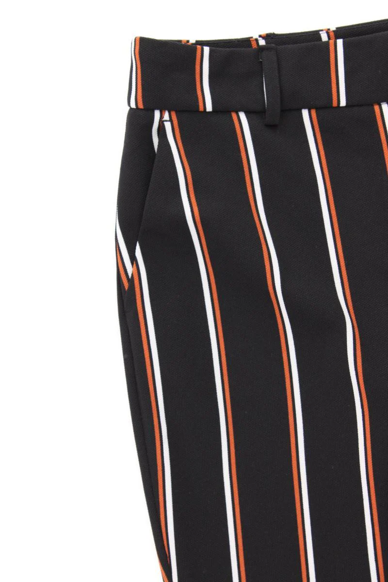 Dorothy Perkins Stoffhose Gr. 38 gestreift schwarz aus Polyester - Image 3