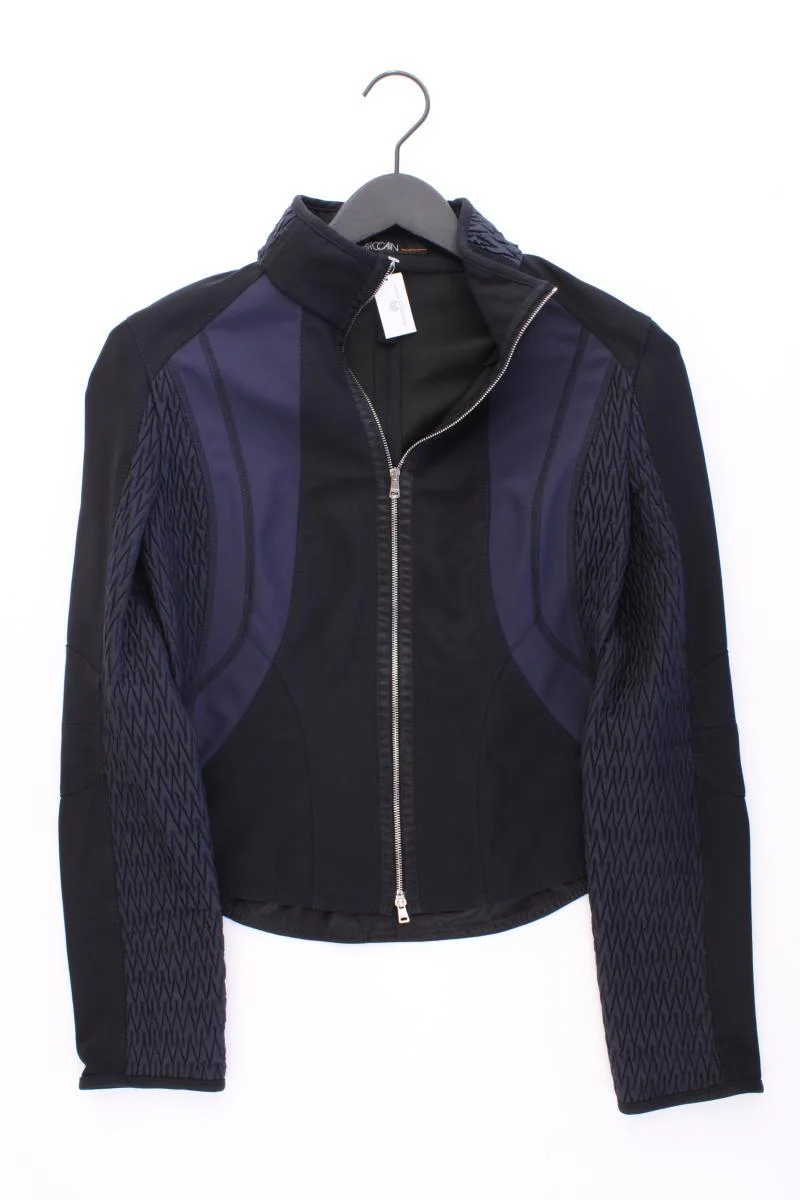 Marc Cain Übergangsjacke Gr. 38 schwarz aus Polyamid