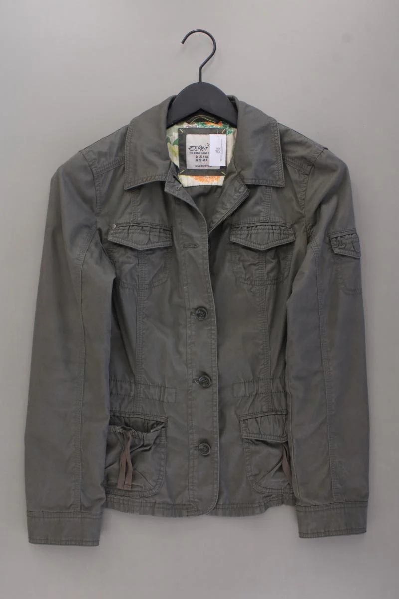 Esprit Übergangsjacke Gr. 38 olivgrün