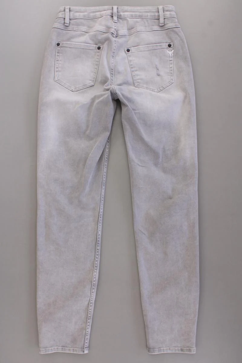 Monari Skinny Jeans Gr. 34 grau aus Baumwolle - Image 4