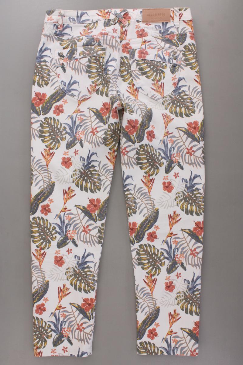 Bluefire Hose Gr. W31/L32 mit Blumenmuster mehrfarbig aus Baumwolle - Image 4