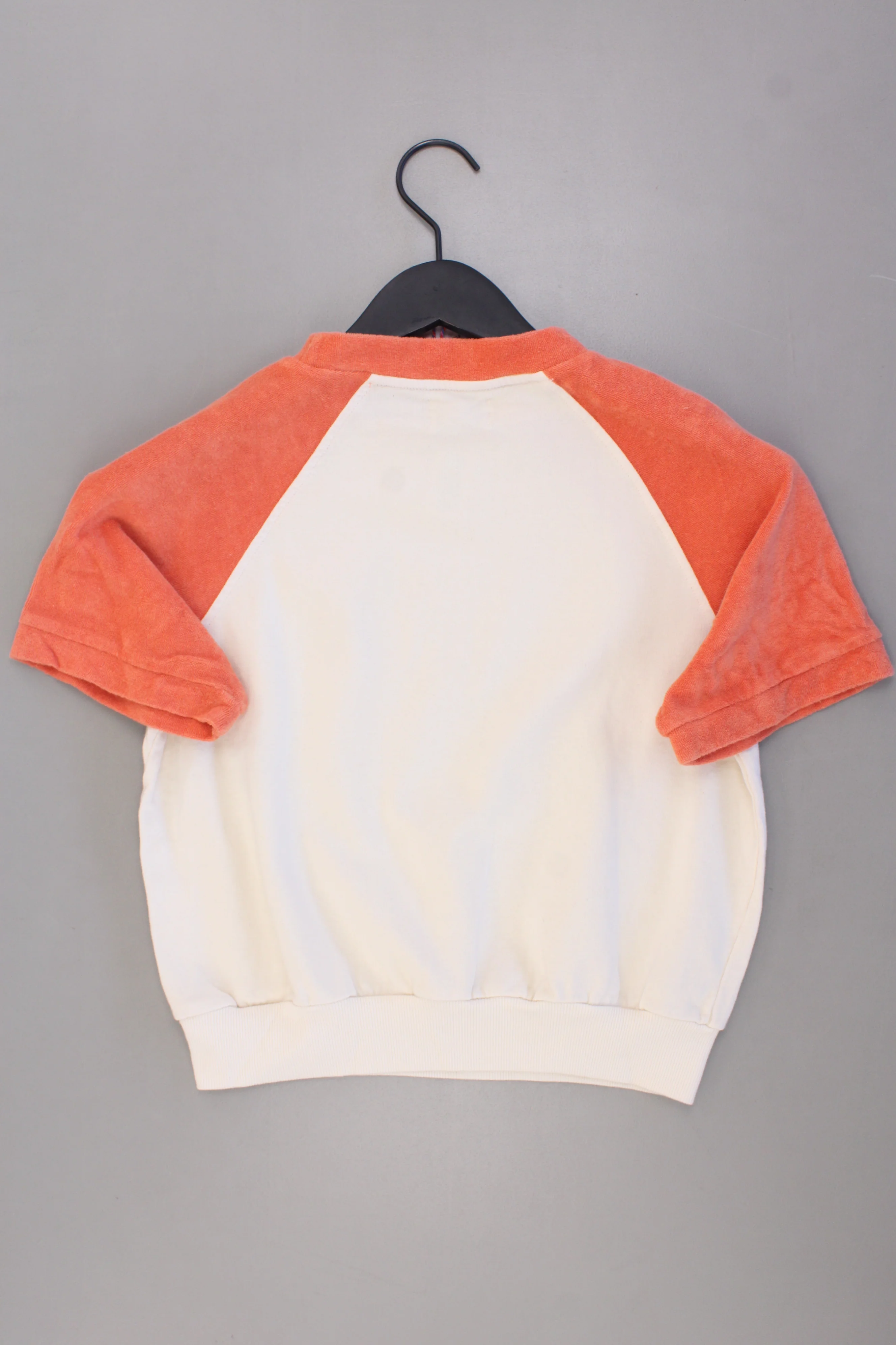 Bobo Choses Kinder T-Shirt Bio Baumwolle mit Aufdruck "Kids have the power" orange Größe 6-7 Jahre, 122cm neu mit Etikett - Image 3