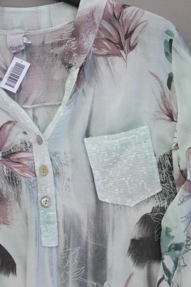 Second Hand Outfit Größe L mit Liberty Classic Bluse in Gr. L und Tuch - Image 9